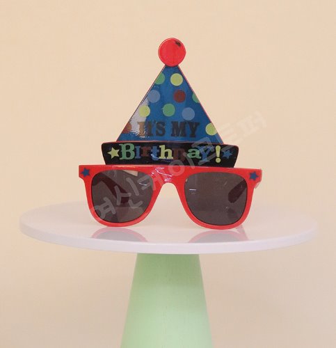 생일 파티 용품 이벤트 안경 썬글라스