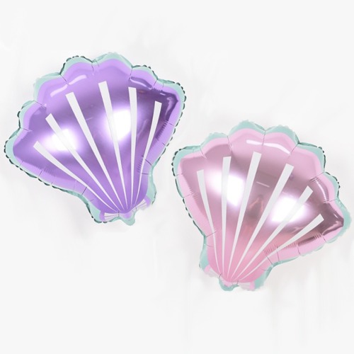 은박 풍선 조개 라벤더,핑크,BKT