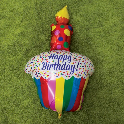 레인보우 컵케이크 풍선, 생일파티풍선, 아들 딸 생일상 꾸미기